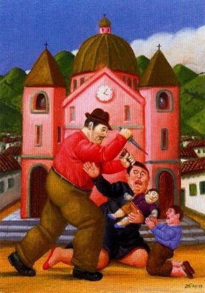 Massacre Of The Innocents by Fernando Botero