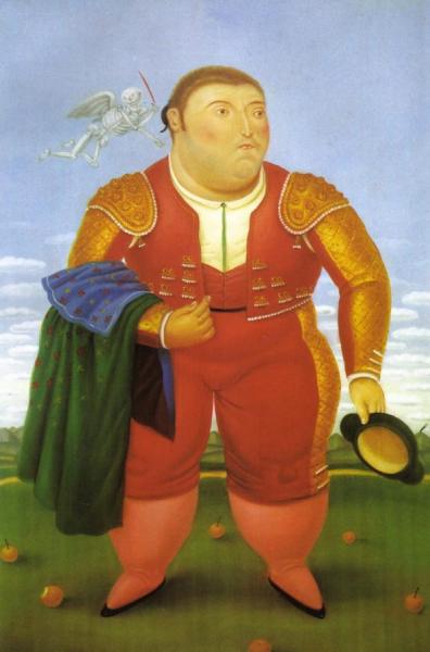 Matador by Fernando Botero Oil Painting Reproductions