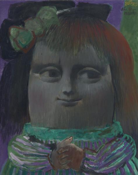 Mona Lisa A Los Trece Anos by Fernando Botero