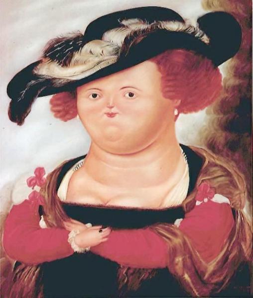 Mrs Rubens by Fernando Botero