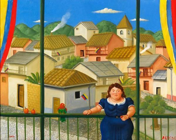 National Holiday by Fernando Botero