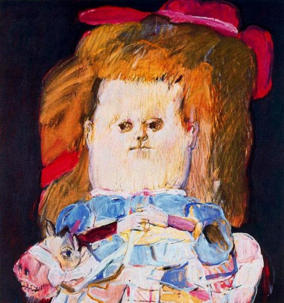 Nina Sobre Caballo by Fernando Botero