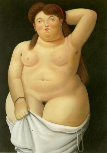 Nude by Fernando Botero