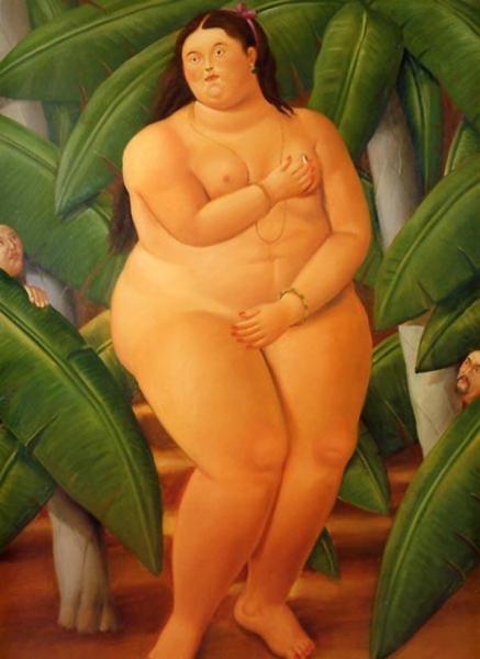 Nude by Fernando Botero