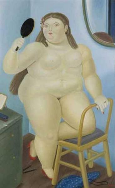 Nude by Fernando Botero