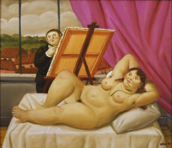 Nude by Fernando Botero