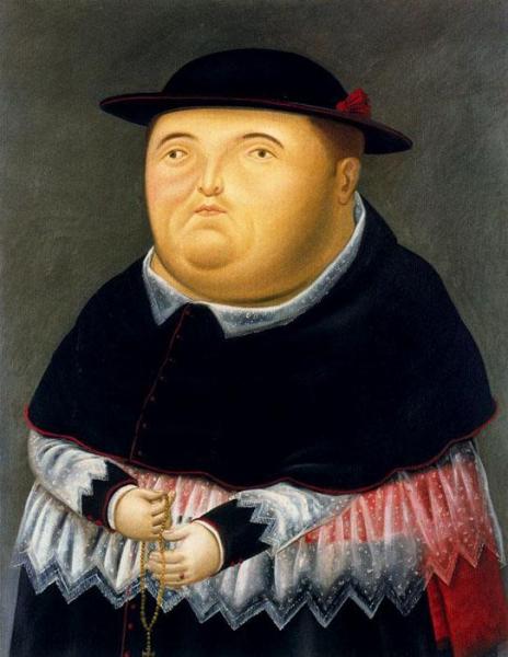 Obispo by Fernando Botero
