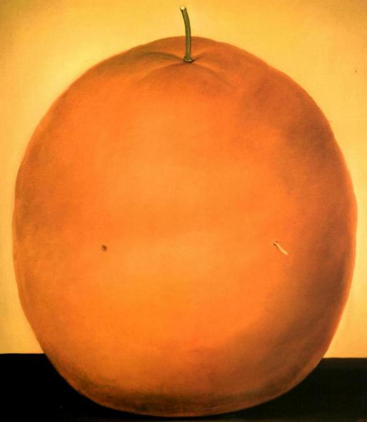 Orange by Fernando Botero