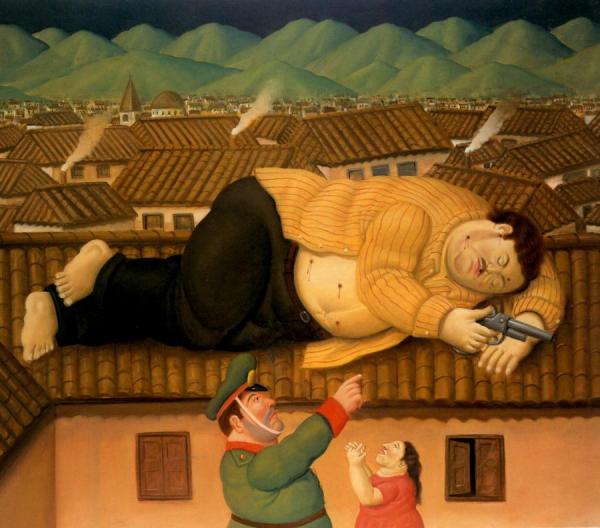 Fernando Botero Pablo Escobar Dead
