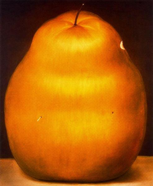 Pera by Fernando Botero