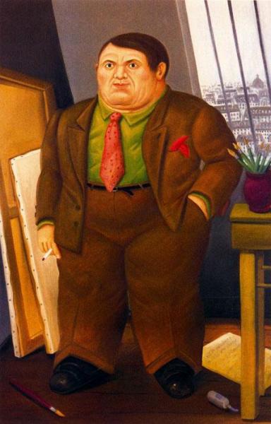Picasso, Paris, 1930 by Fernando Botero