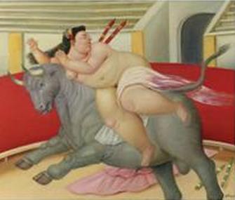 Rapto De Europa by Fernando Botero