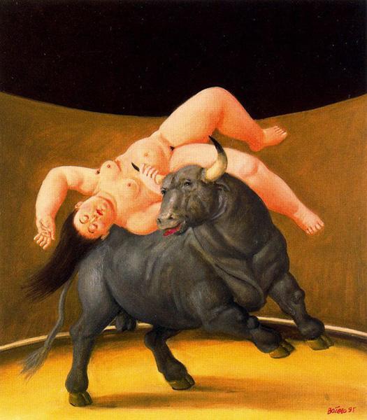 Rapto De Europa by Fernando Botero