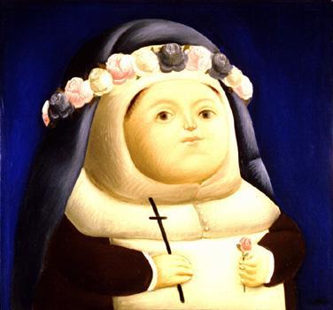 Santa Rosa De Lima by Fernando Botero