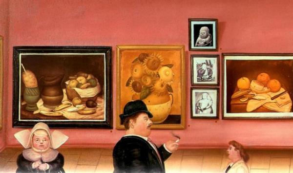 The Botero Exhibition by Fernando Botero