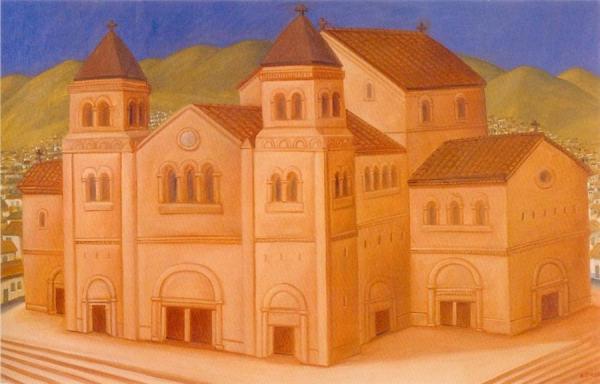 The Cathedral by Fernando Botero