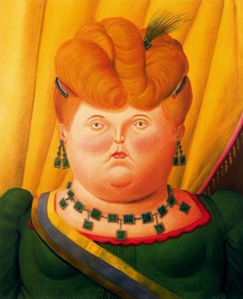 The First Lady by Fernando Botero