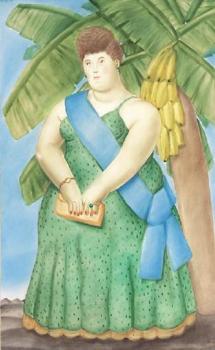The First Lady by Fernando Botero