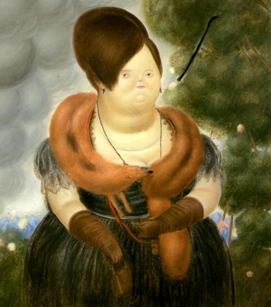 The First Lady by Fernando Botero