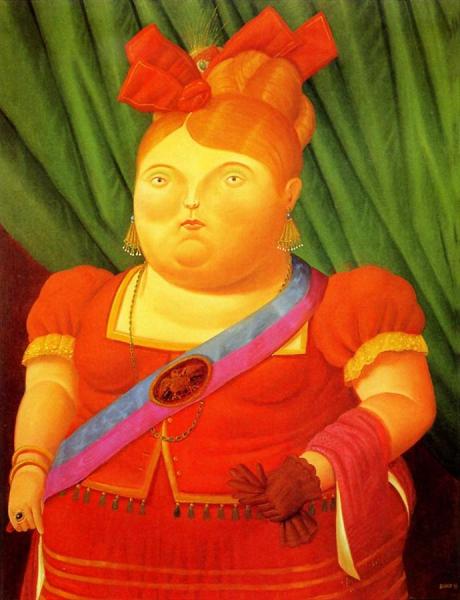 The First Lady by Fernando Botero