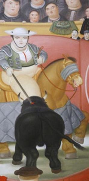 The Goad by Fernando Botero