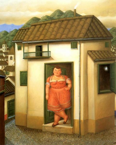 The House by Fernando Botero