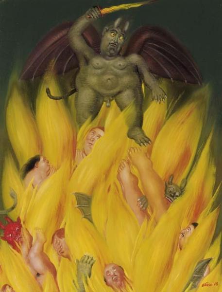 The Inferno by Fernando Botero