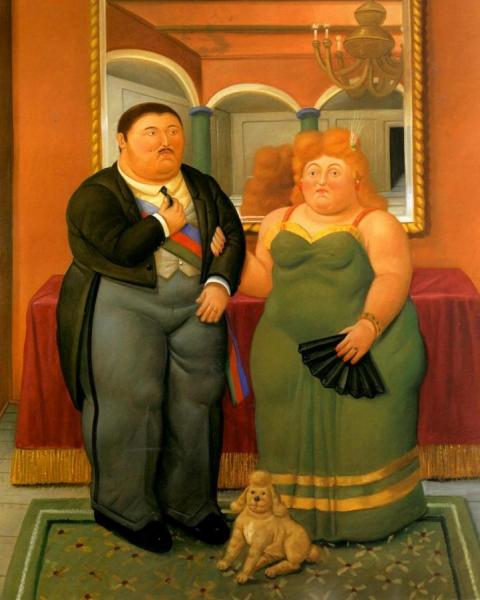 The Presidential Palace by Fernando Botero
