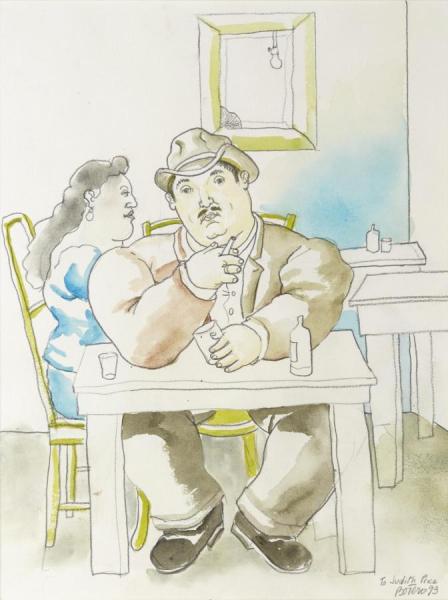 Untitled,1993 by Fernando Botero