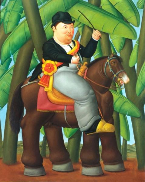 The President, 1989 by Fernando Botero