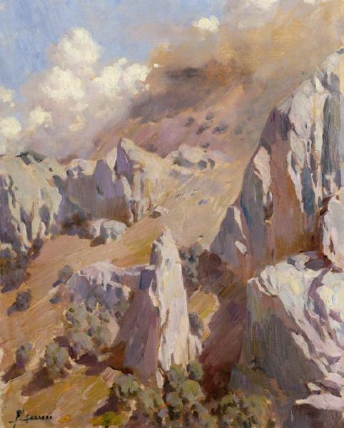 Paisaje Rocoso by Fernando Cabrera Canto