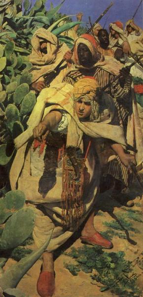 Dia De Caza by Fernando Tirado Y Cardona