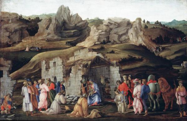 The Adoration Of The Kings by Filippino Lippi