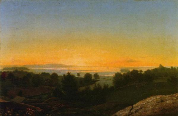 Annisquam Marshes, Near Gloucester, Massachusetts by Fitz Hugh Lane