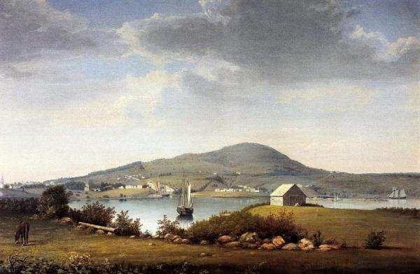 Blue Hill, Maine by Fitz Hugh Lane