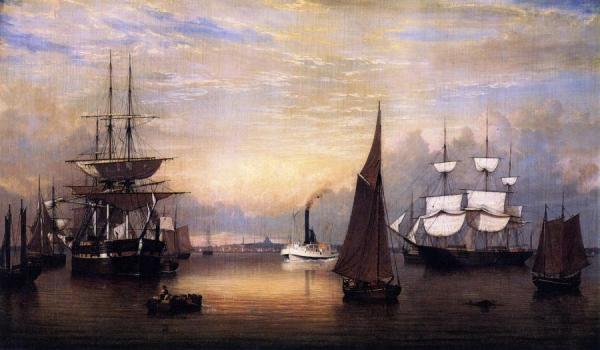 Boston Harbor by Fitz Hugh Lane