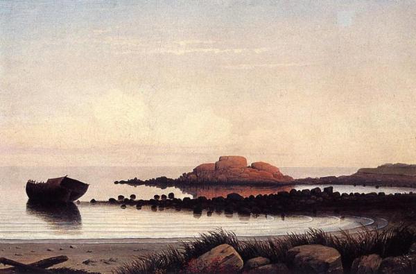 Brace's Rock by Fitz Hugh Lane