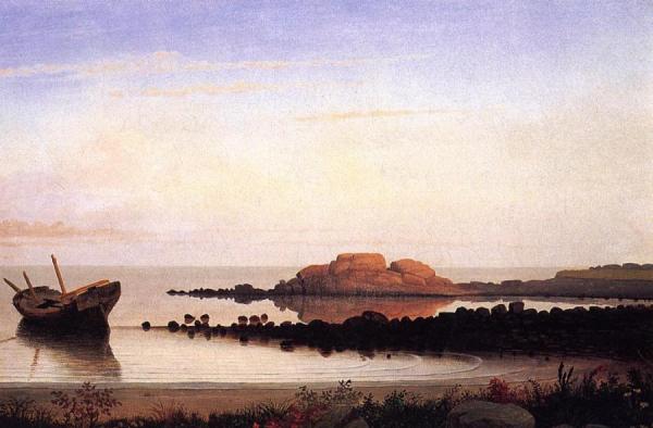 Brace's Rock by Fitz Hugh Lane