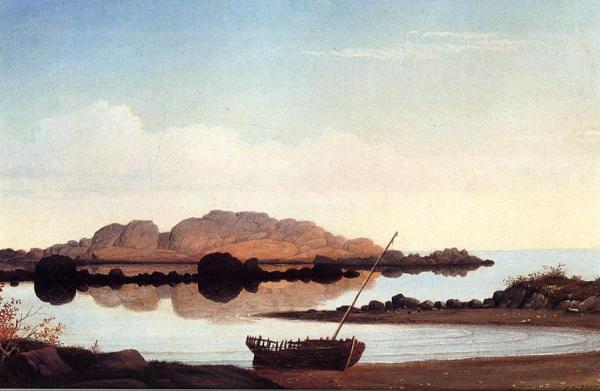 Brace's Rock, Brace's Cove by Fitz Hugh Lane