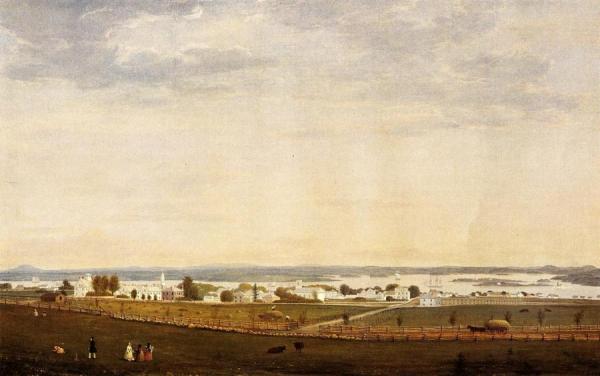 Castine, Maine by Fitz Hugh Lane