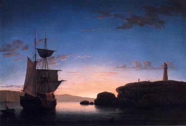 Fishing Party by Fitz Hugh Lane