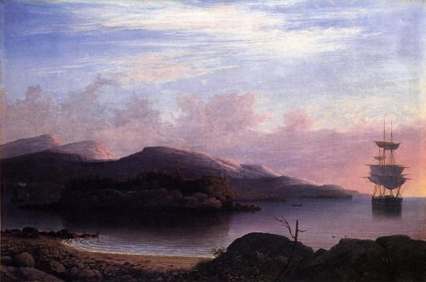 Off Mount Desert by Fitz Hugh Lane