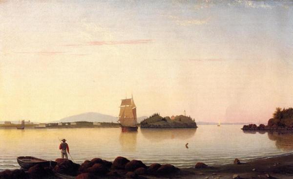 Owl's Head, Penobscot Bay, Maine by Fitz Hugh Lane