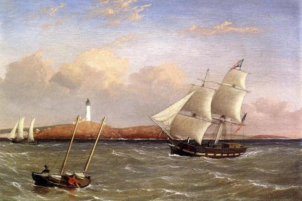 Rounding The Lighthouse by Fitz Hugh Lane