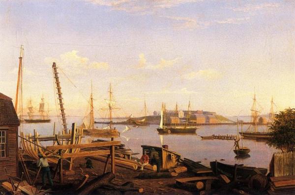 The Fort And Ten Pound Island, Gloucester by Fitz Hugh Lane