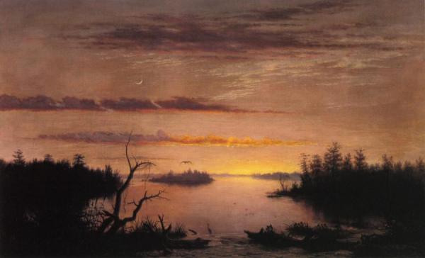 Dismal Swamp by Flavius J. Fisher