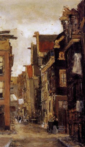 Spiegelstraat In Amsterdam by Floris Arntzenius