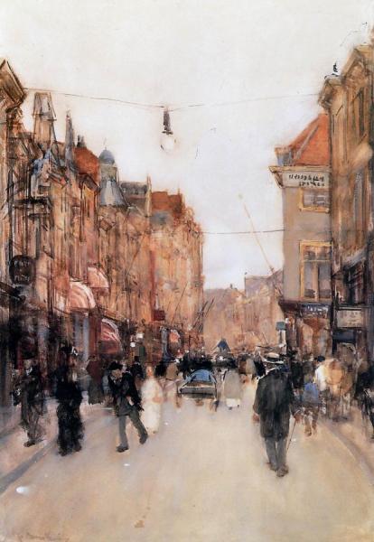 Street In Den Haag by Floris Arntzenius