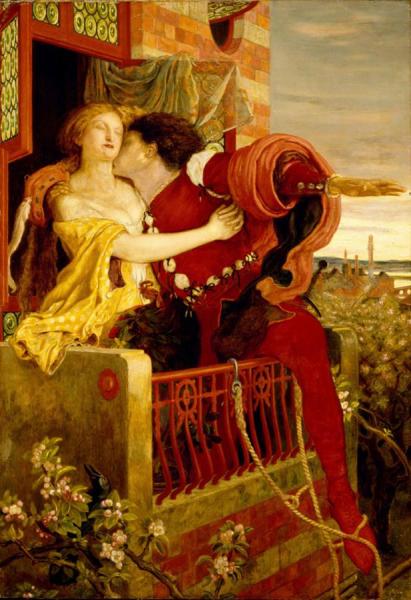 Romeo And Juliet by Ford Madox Brown