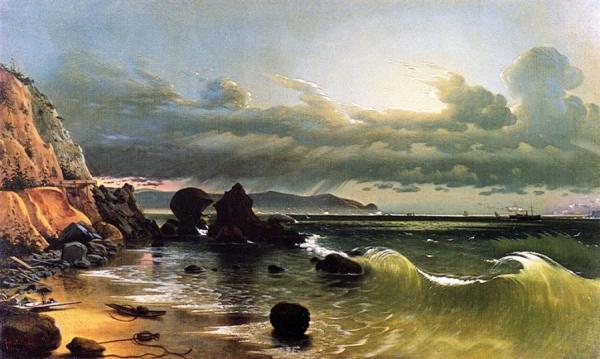 View Looking Out The Golden Gate by Fortunato Arriola